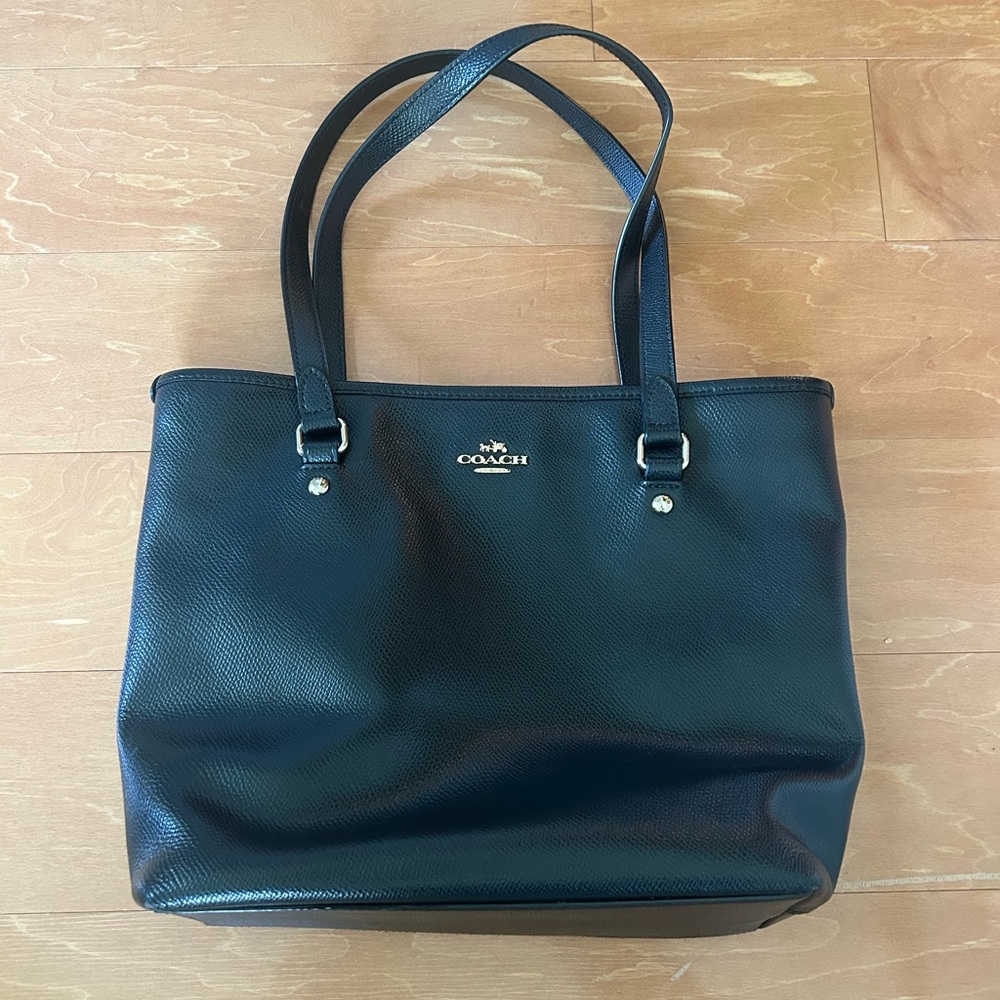 Coach Black Leather Purse